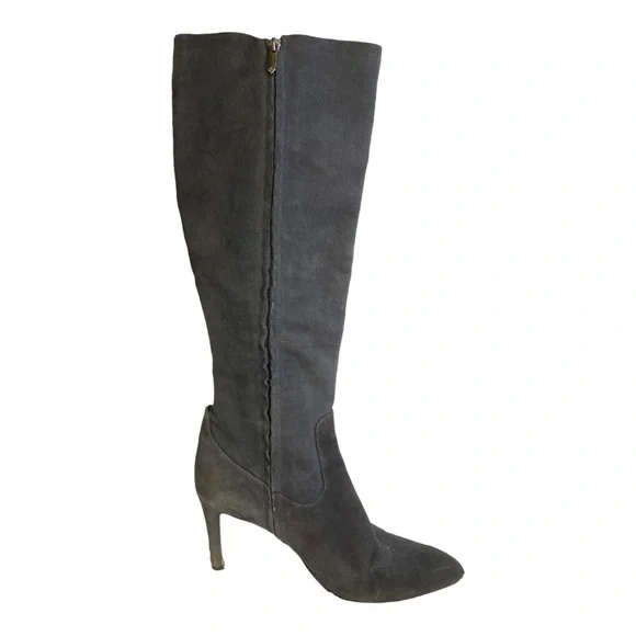 Sam Edelman Olencia Tall Knee Boots Gray 9.5 - Picture 3 of 16
